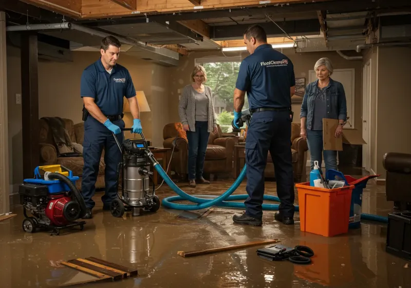 Basement Water Extraction and Removal Techniques process in Waller, TX