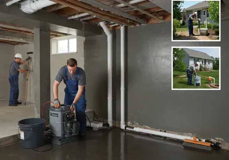 Basement Waterproofing and Flood Prevention process in Waller, TX